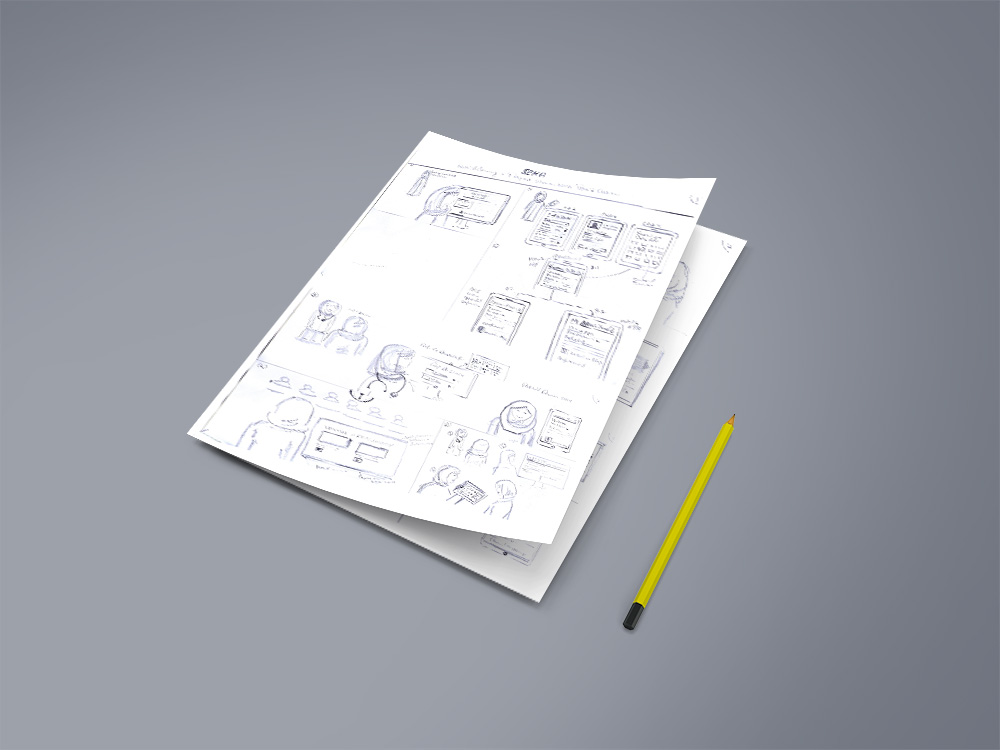 SEHA Web Portal User Experience Sketches